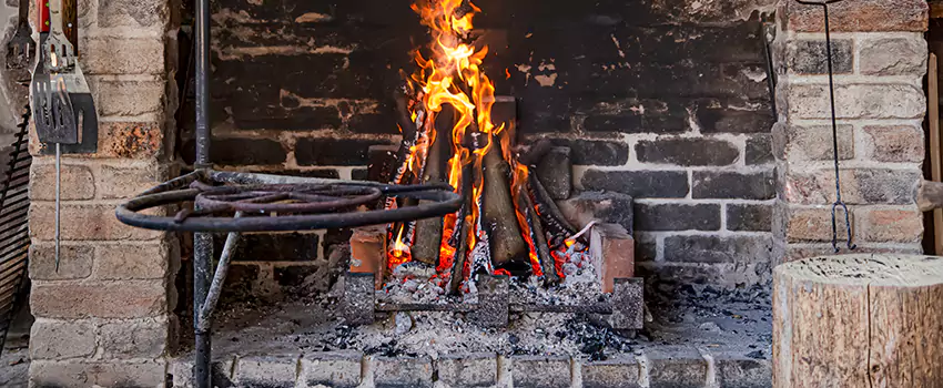 Cracked Electric Fireplace Bricks Repair Services in Central Point, OR