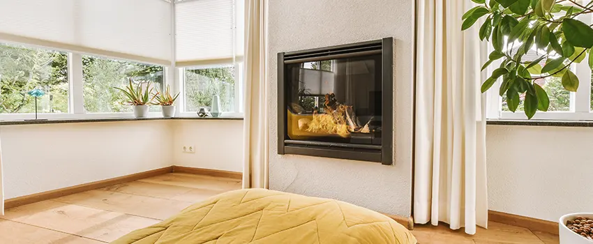 Residential Fireplace Ceramic Glass Installation in Central Point, OR