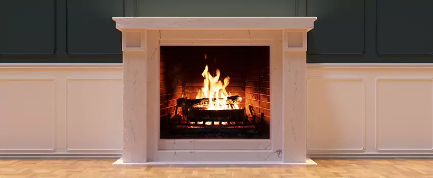 Open Flame Wood-Burning Fireplace Installation Services in Central Point, Oregon