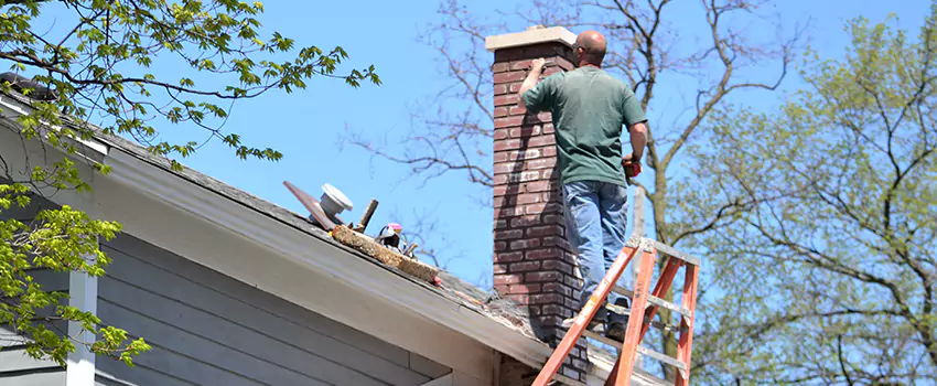 Vinyl and PVC Chimney Flashing Installation in Central Point, OR